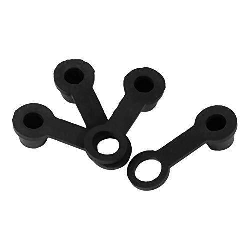 Brake Bleeder CapGrease Fitting CapsBrake Bleeder Screw Caps Dust CoverBlack …