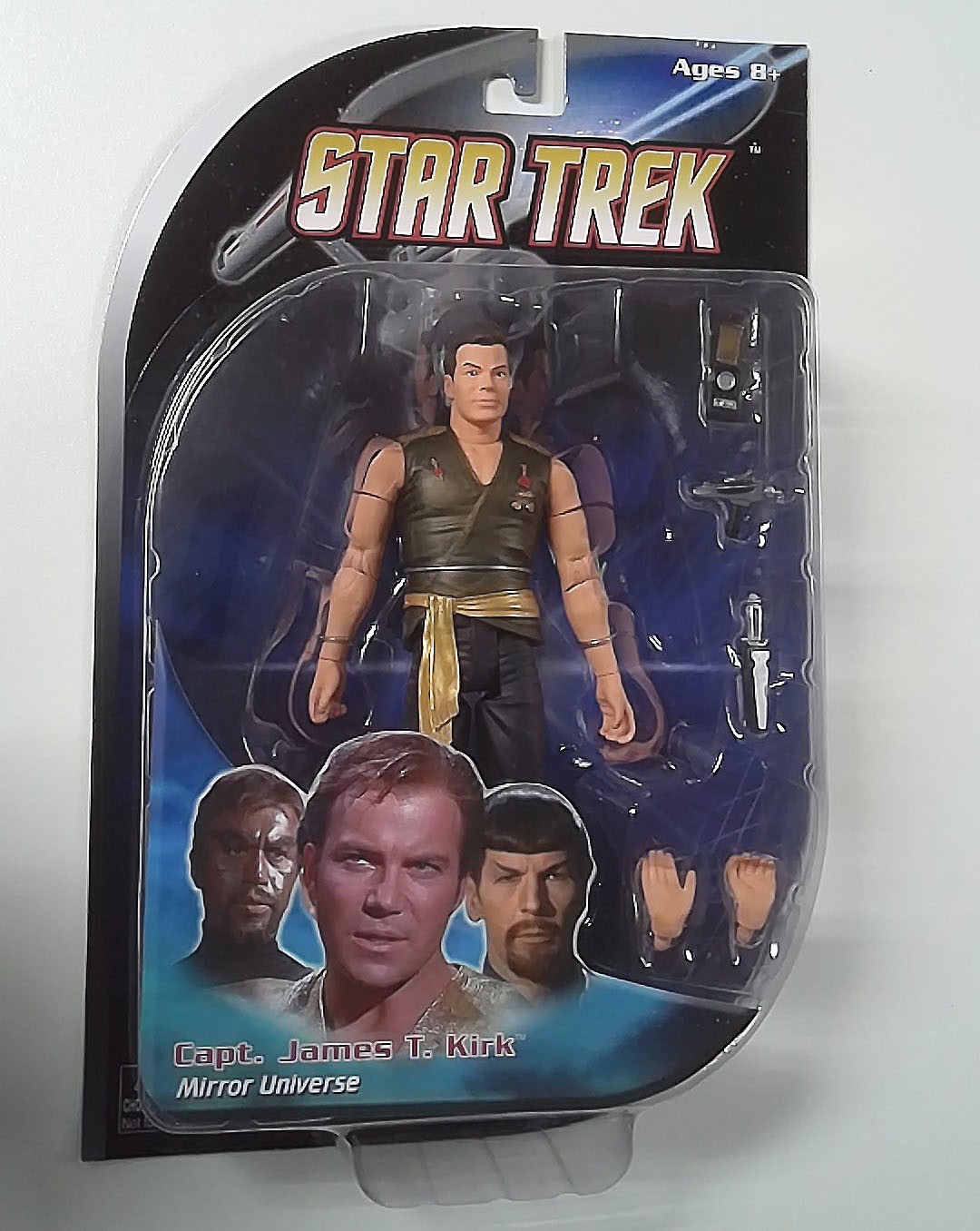 1x RJ6380: Star Trek: Capt. James T. Kirk: Mirror Universe: Diamond Select: 200