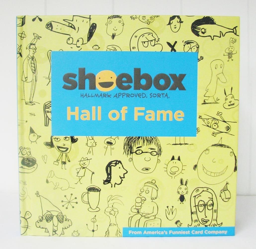 BOK2197 Shoebox Hall of Fame Hallmark Approved. Sorta. Hardcover book