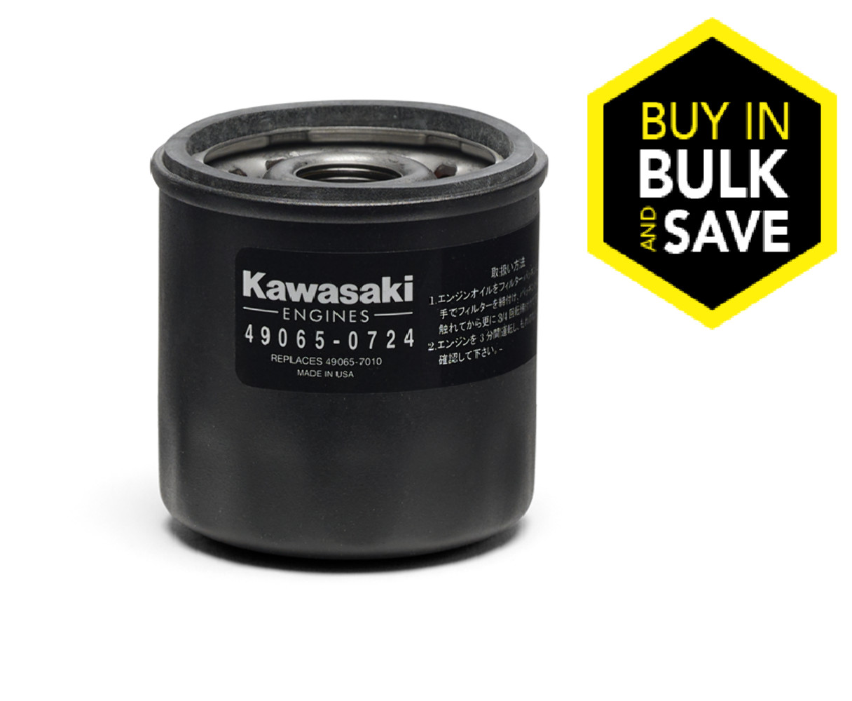Kawasaki 49065-0734, 49065-0724, 49065-7010 OEM Engine Oil Filter for FD, FD and