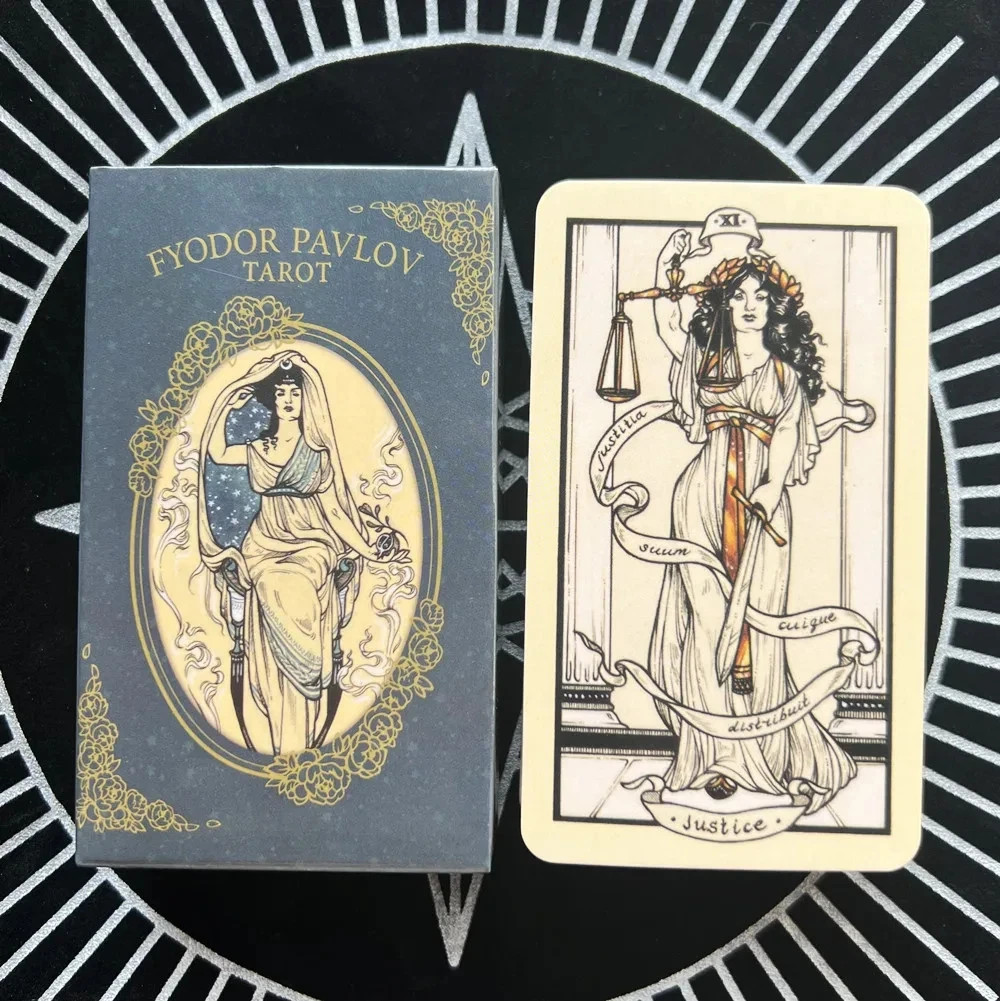 Fyodor Pavlov Tarot Cards Divination Deck English Versions Edition Oracle Board