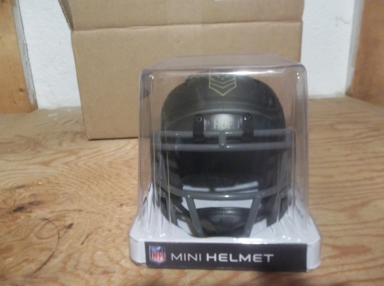 NFL HALL OF FAME 2025 Salute To Service Riddell NFL Speed Mini Helmet