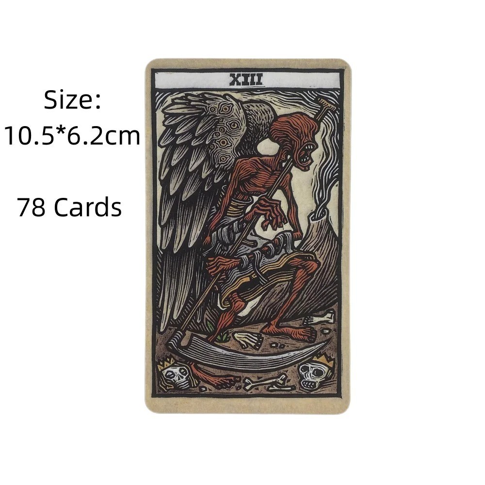 Tarot del A Deck & Guidebook Inspired by Guillermo del Toro Beginner Card Game