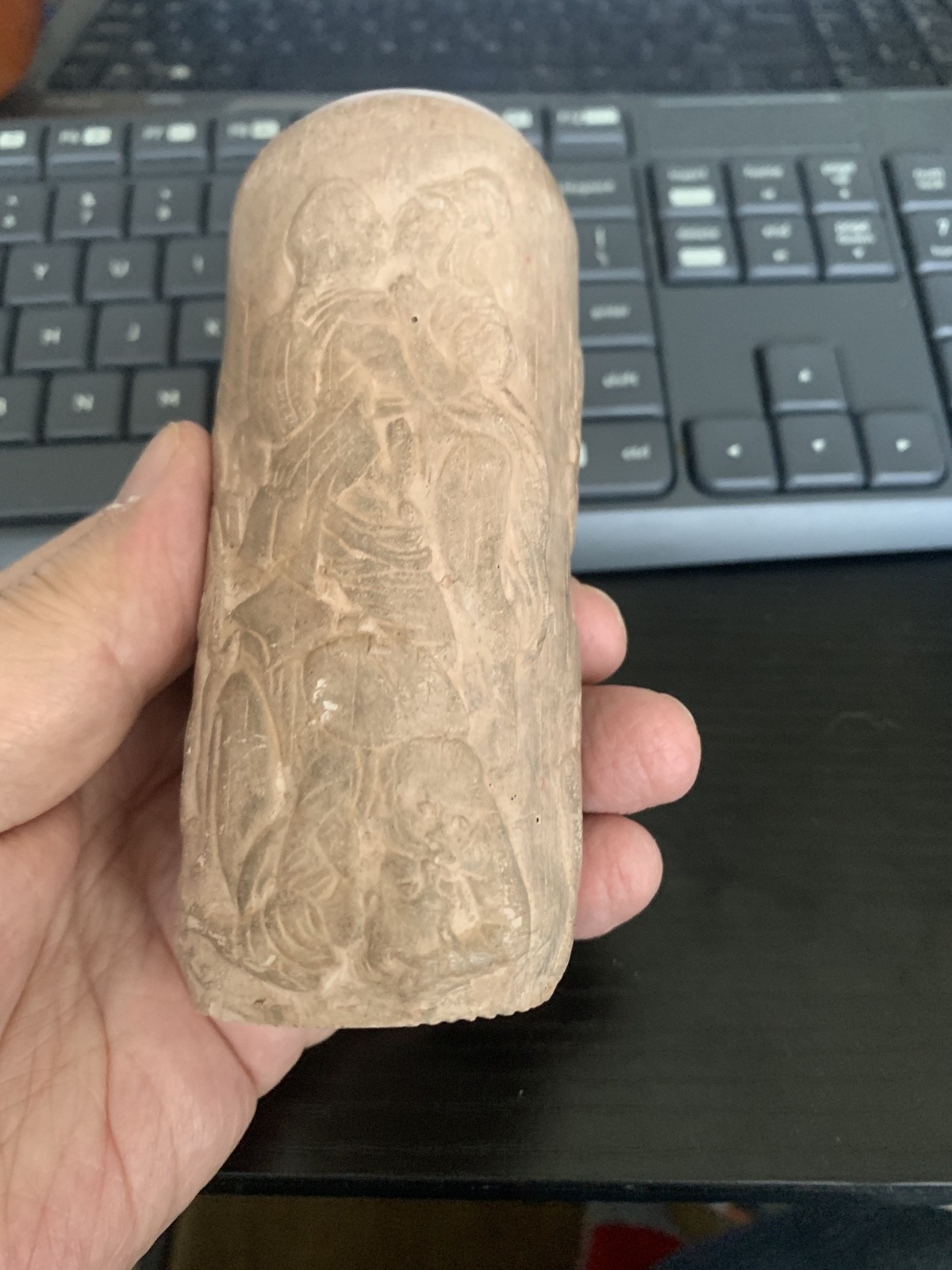 Modern Replica Kama Sutra / Mesopotamian Inspired Erotic Clay Art ~ paperweight