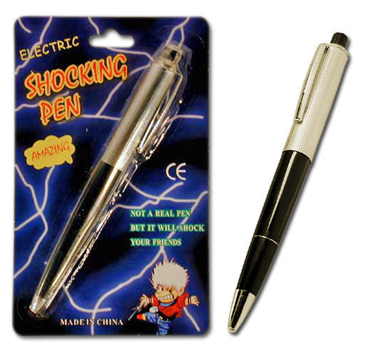 1 SHOCKING PEN shock – GaG Prank Funny Joke Novelty Toy