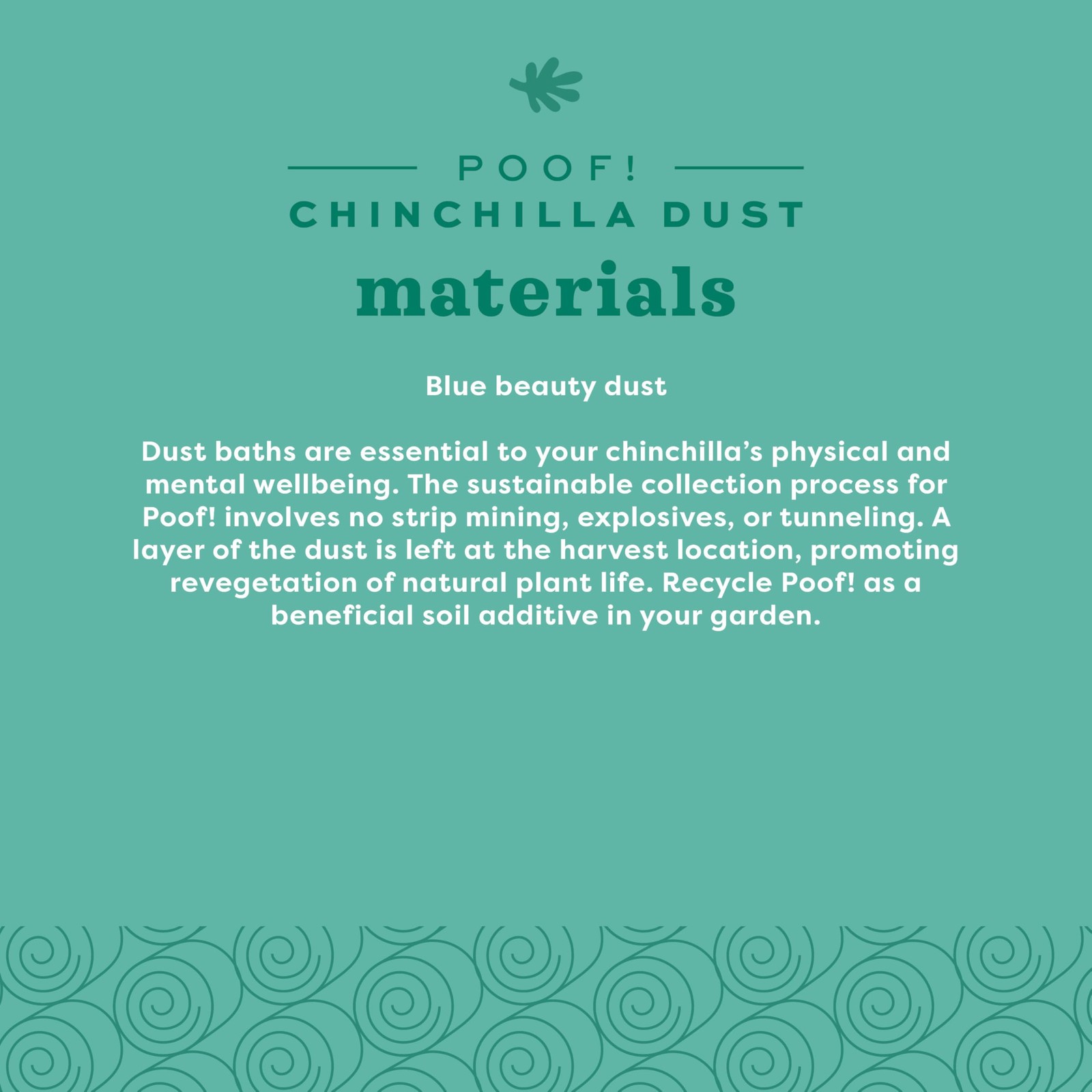 Oxbow Animal Health POOF! Chinchilla Dust Bath, 2.5 Pound Jar