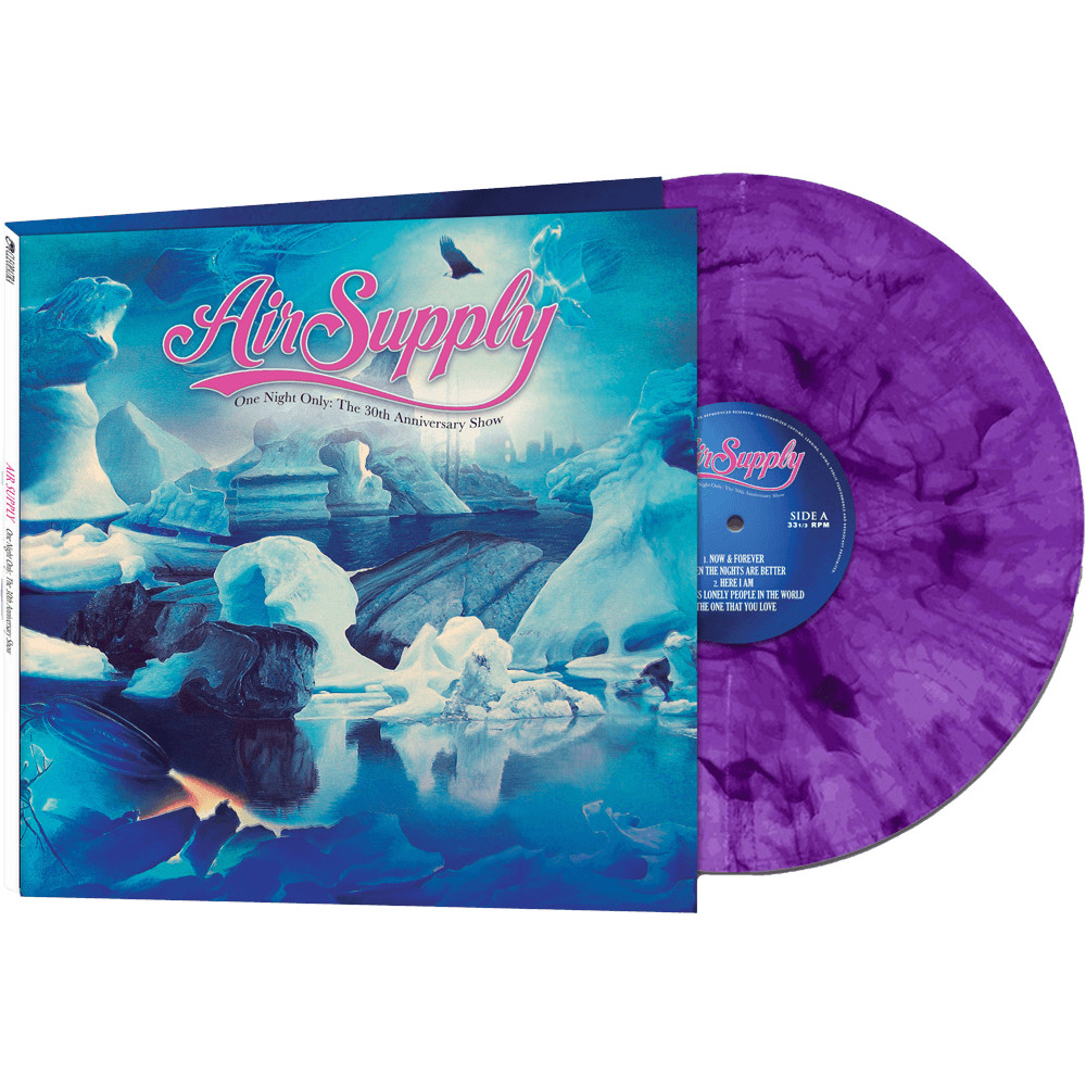 Air Supply – One Night Only – The 30th Anniversary Show (Purple Marble Vinyl)