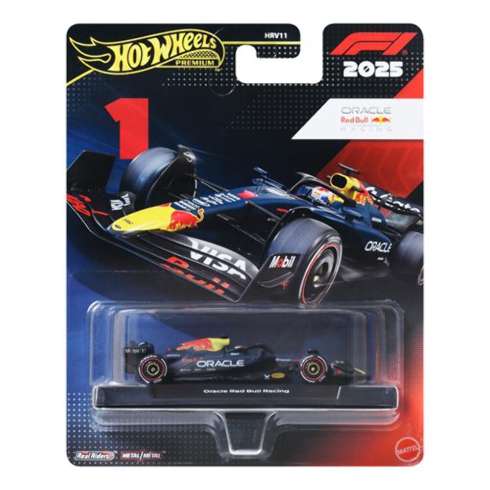 Hot Wheels Formula 1 – Oracle Red Bull Max Verstappen #1 Premium 1:64 Vehicle