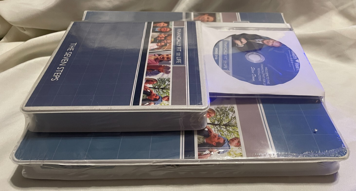 Financially Fit For Life Kit by Steve Downs – 10 CDs 1 CD-ROM 307 Page Workbook