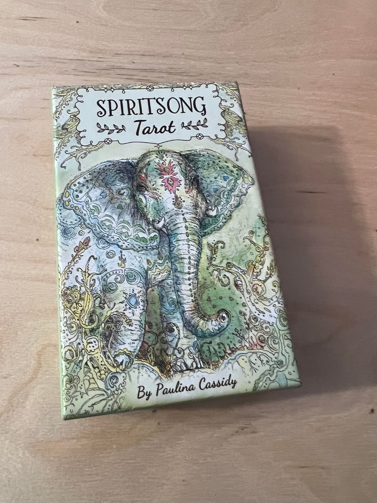 Spiritsong Tarot By Paulina Cassidy 78 Card Deck + 108 Page Guidebook