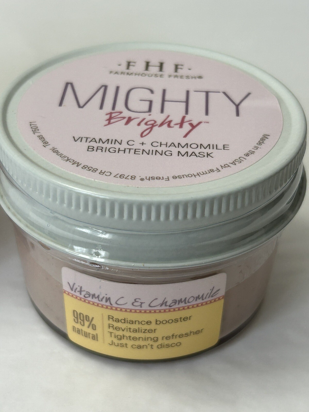 New FarmHouse Fresh FHF Brighty Mighty Brightening Mask, 3.2 oz. (13059)