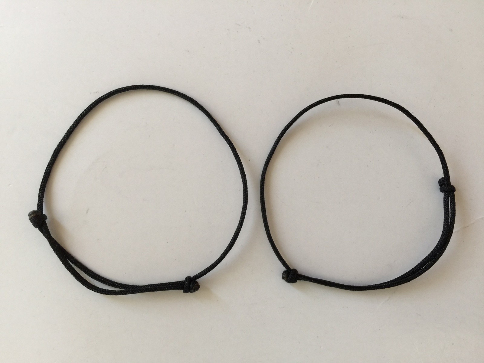 2pcs HANDMADE KABBALAH BLACK STRING BRACELET