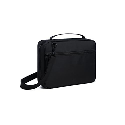 Large Bible Carrying Case Bag w/ Adjustable Shoulder Strap and Multiple Pockets