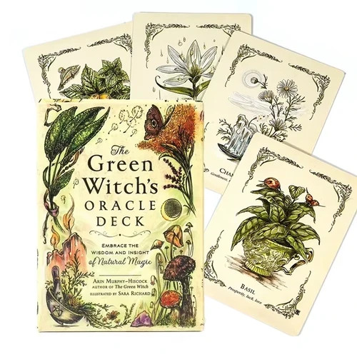 Green Witch Oracle Tarot Deck Natural Magic Insight Witchcraft Divination Game