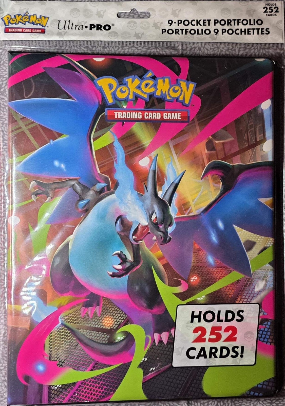 Pokémon TCG Mega Evolution Phantasmal Flames 9-Pocket Portfolio | Holds 252 Card