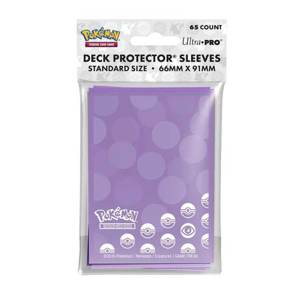 Pokemon Energy Deck Protector Sleeves Psychic Type 65ct Gaming Accessory by Ultr