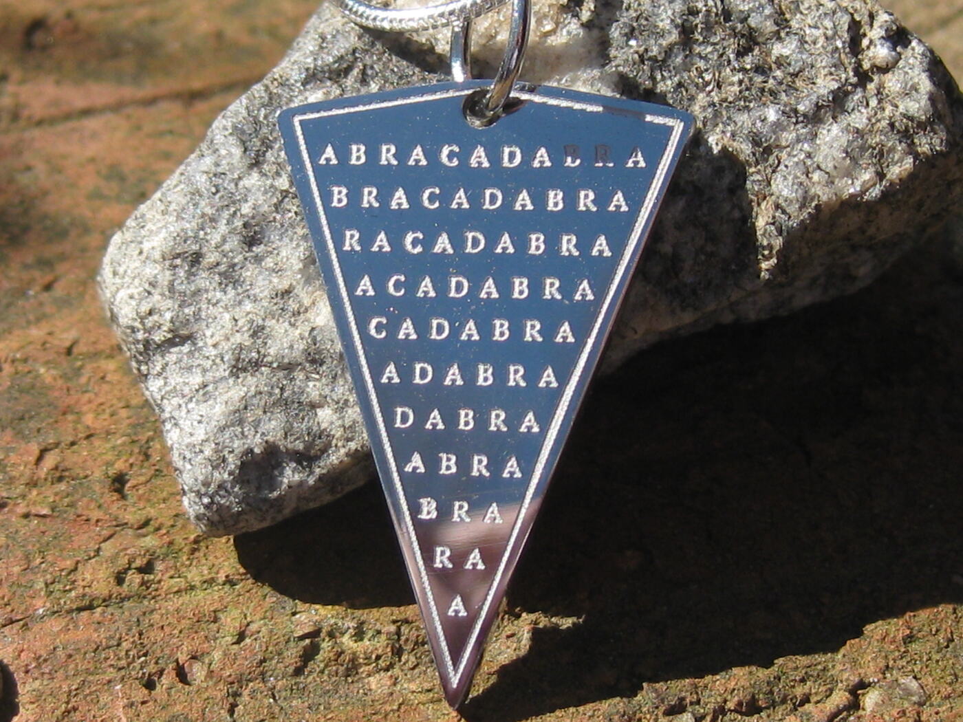 METAPHYSICAL ABRACADABRA AMULET OF MANIFESTION AND PHYSICAL ATTAINMENT