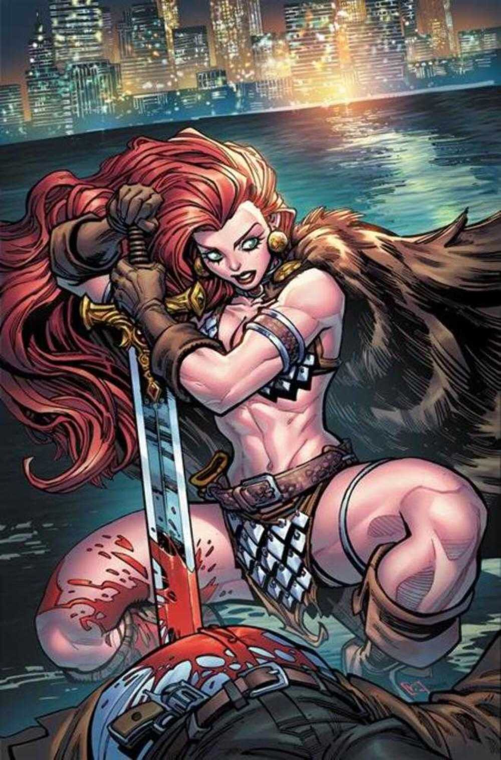 Sonja Reborn #6 Cover H (1:10) Chad Hardin Full Art Virgin Variant