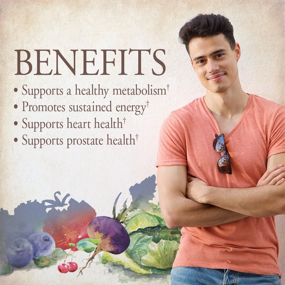 2/28 Garden of Life Once Daily Whole Food Multivitamin for Men, Organic Mens Vit