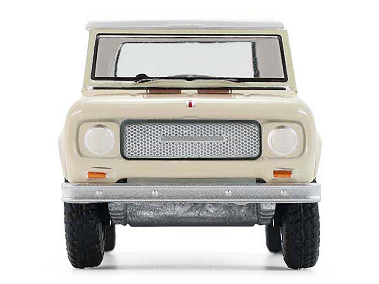 1967 International Scout 800 Sportop Cream with Brown Stripes and White Top “All