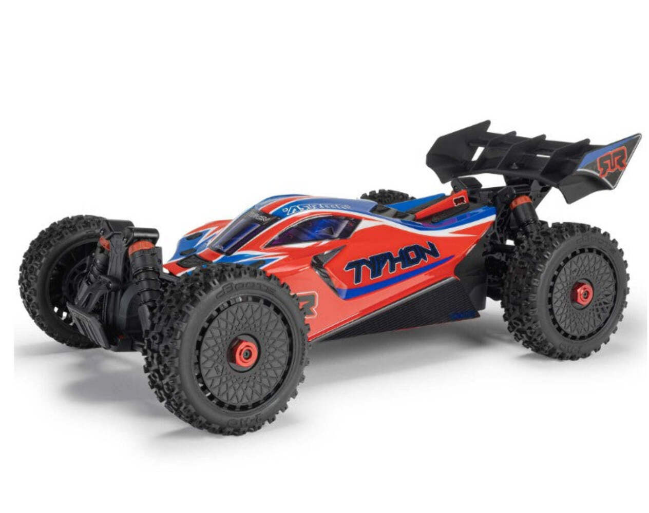 1/8 TYPHON 4X4 BUGGY RTR BRUSHED 665 MEGA (RED) ARRMA