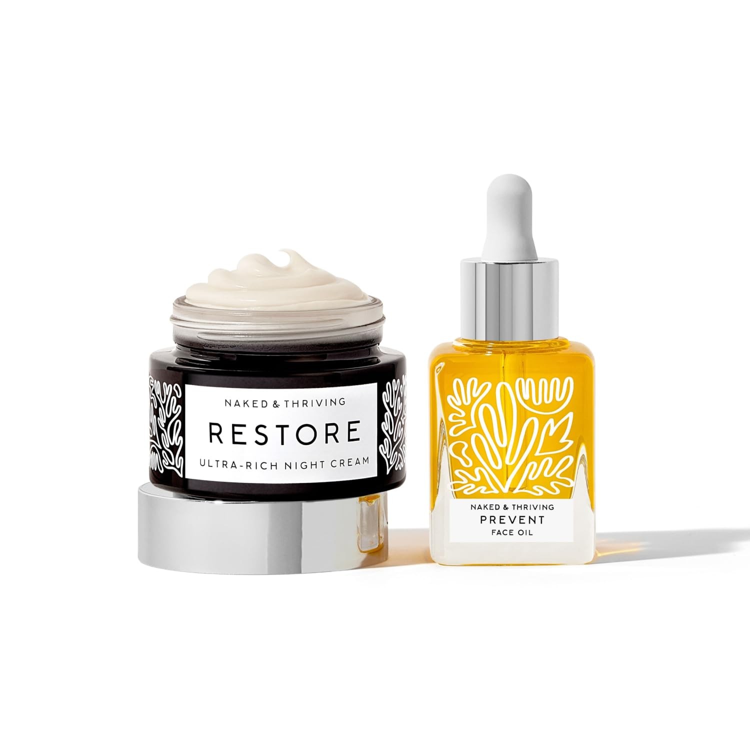Naked & Thriving The Advanced Anti-Aging Duo: For fewer 1 Fl Oz (Pack of 2)