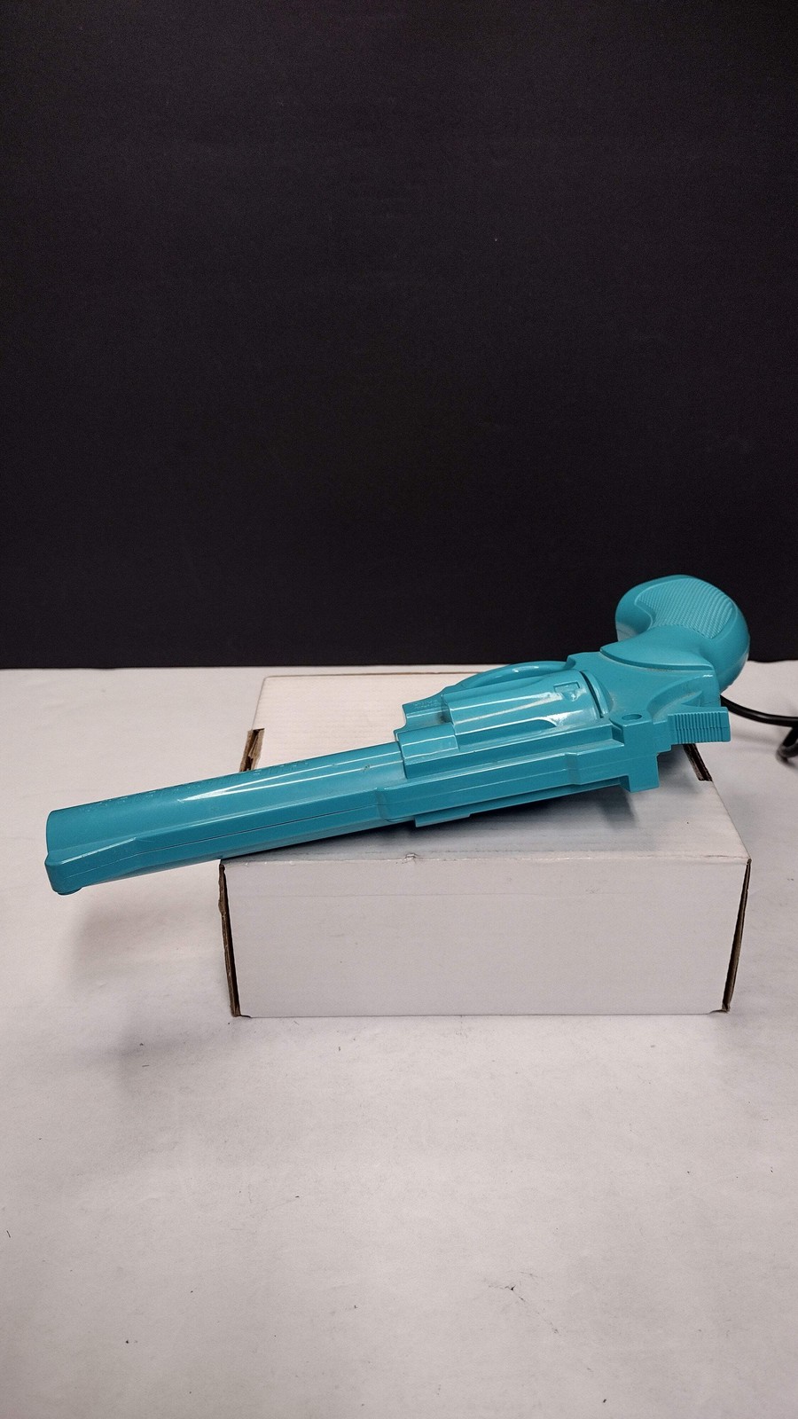 Vintage 1993 Konami “The Justifier” Blue Light Gun Pistol for Sega Genesis
