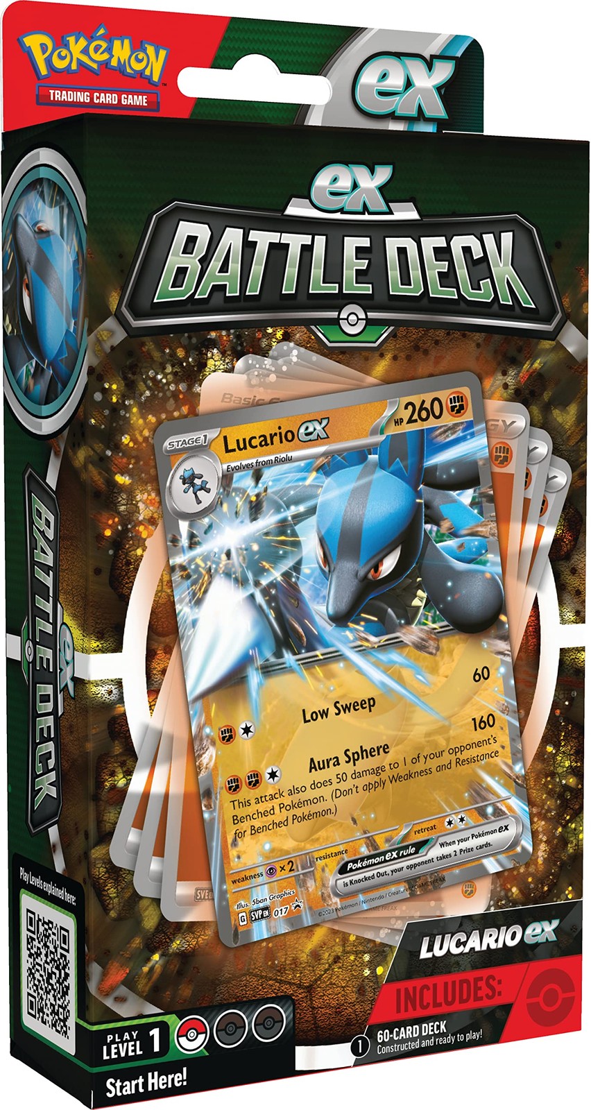 Pokemon Tcg – Ex Battle Deck Miraidon / Victini ACC NEW