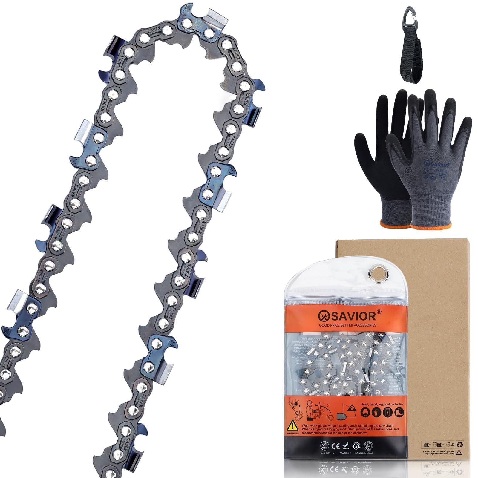 Savior 36″ Chainsaw Chain 3/8″ .050″ 114DL for Stihl MS462 MS500i MS661
