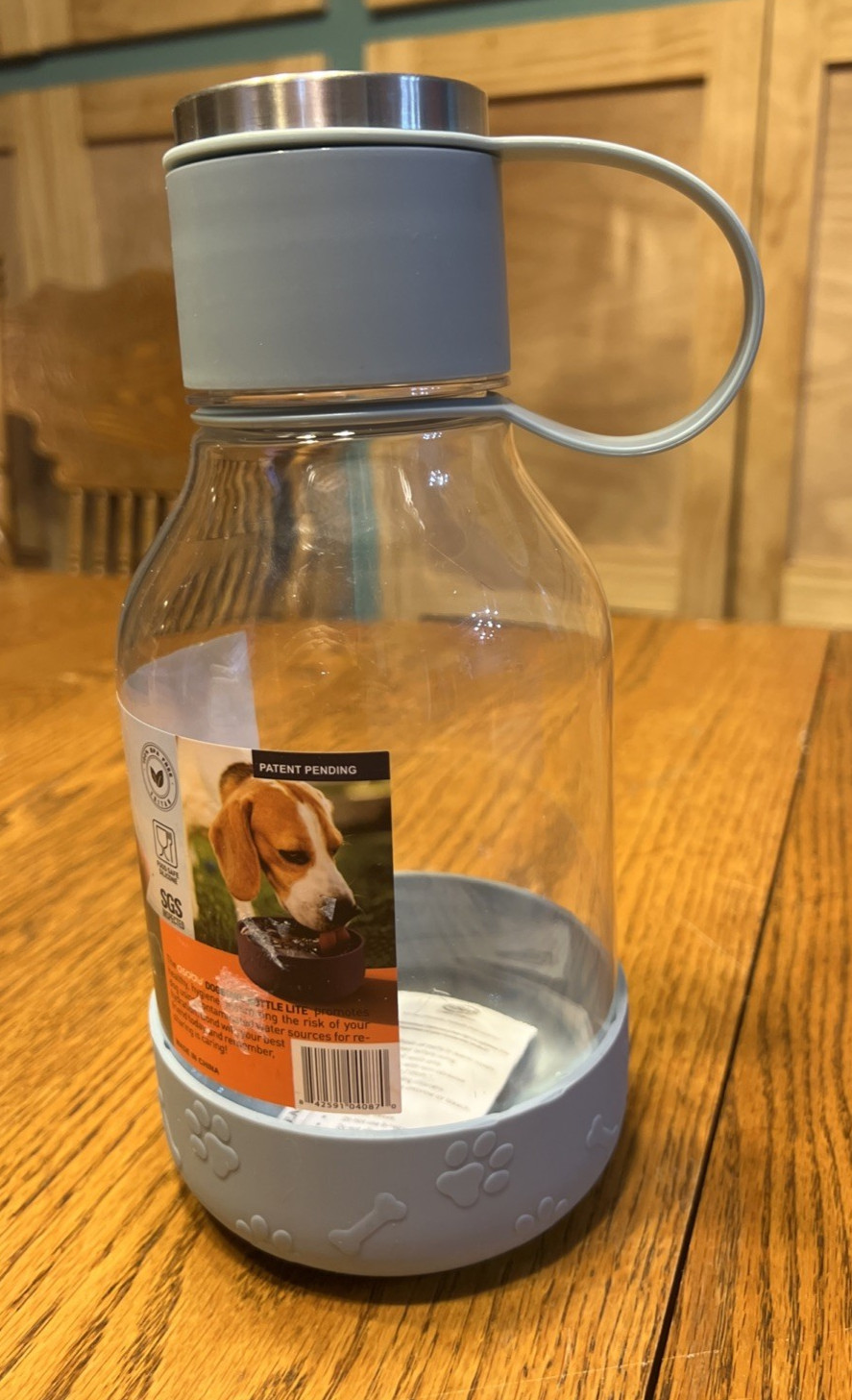 Asobu Tritan Water Bottle With Dog/Cat Bowl 50 Oz/1,5L Brand NEW!