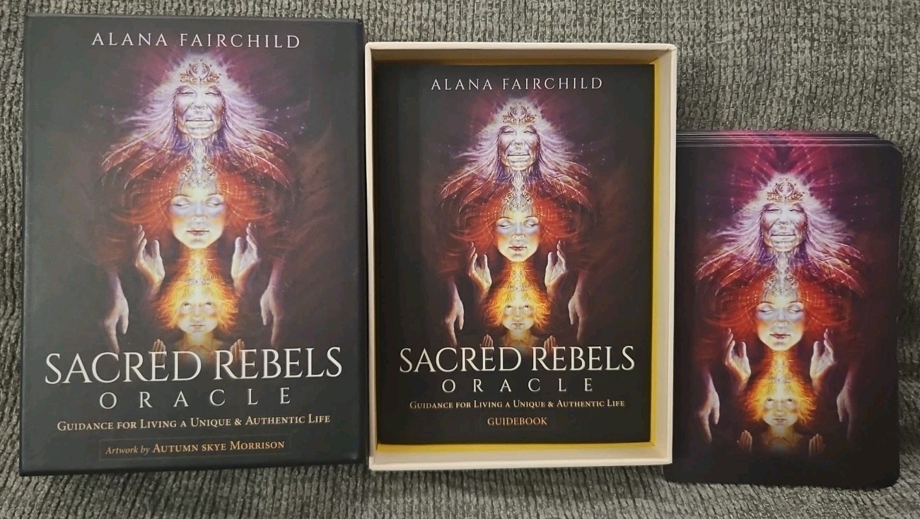 Sacred Rebels Oracle by Alana Fairchild 45 Cards & 184 Guidebook 2021 Revised Ed