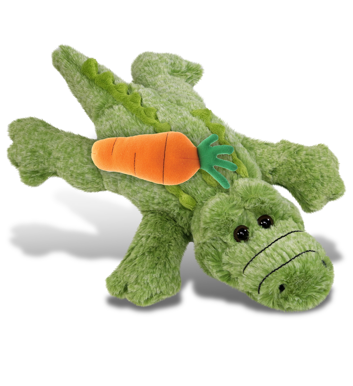 DolliBu Happy Easter Super Soft Plush Small Alligator with Carrot – 12 Inches