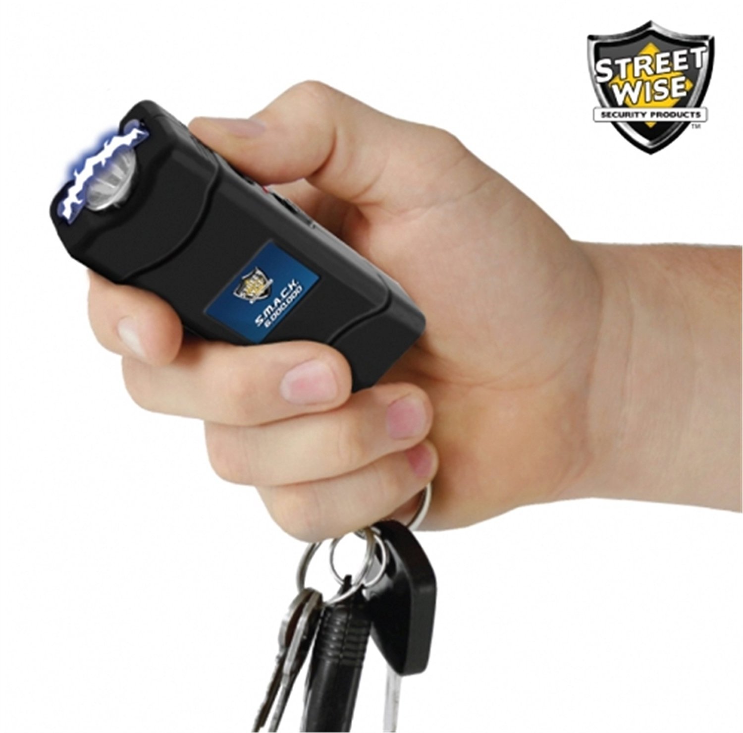 SMACK 6,000,000 Stun Gun Black