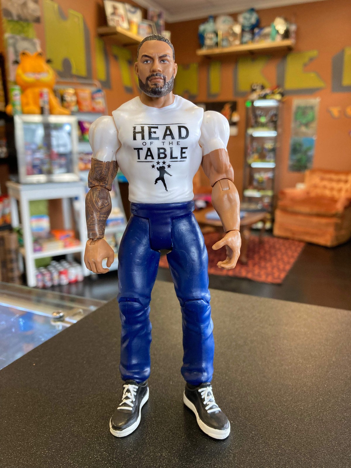 Mattel WWE Series 129 Roman Reigns CHASE Variant