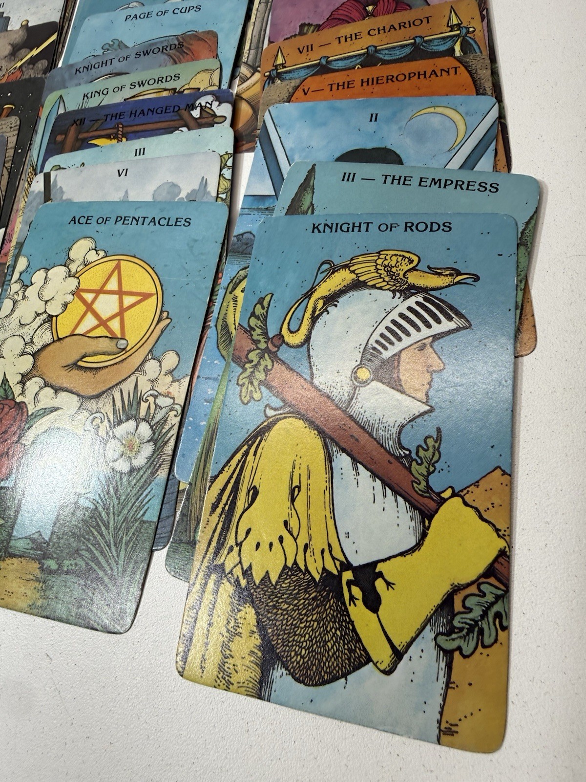 Morgan Greer Complete Tarot Original 1979 w/ Instruction Booklet & No Box