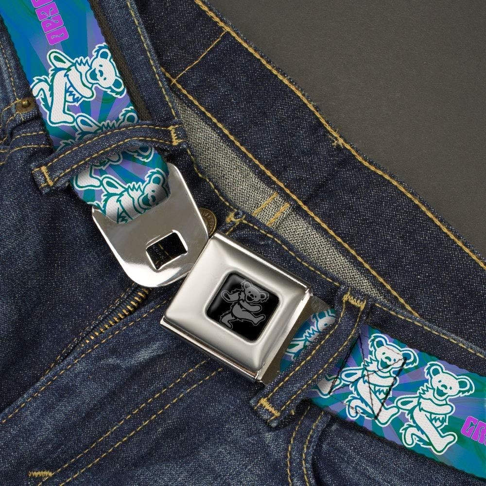 `Grateful Dead Bear – 1.0“ Seatbelt Belt – Grateful Dead Dancing B… ACC NEW