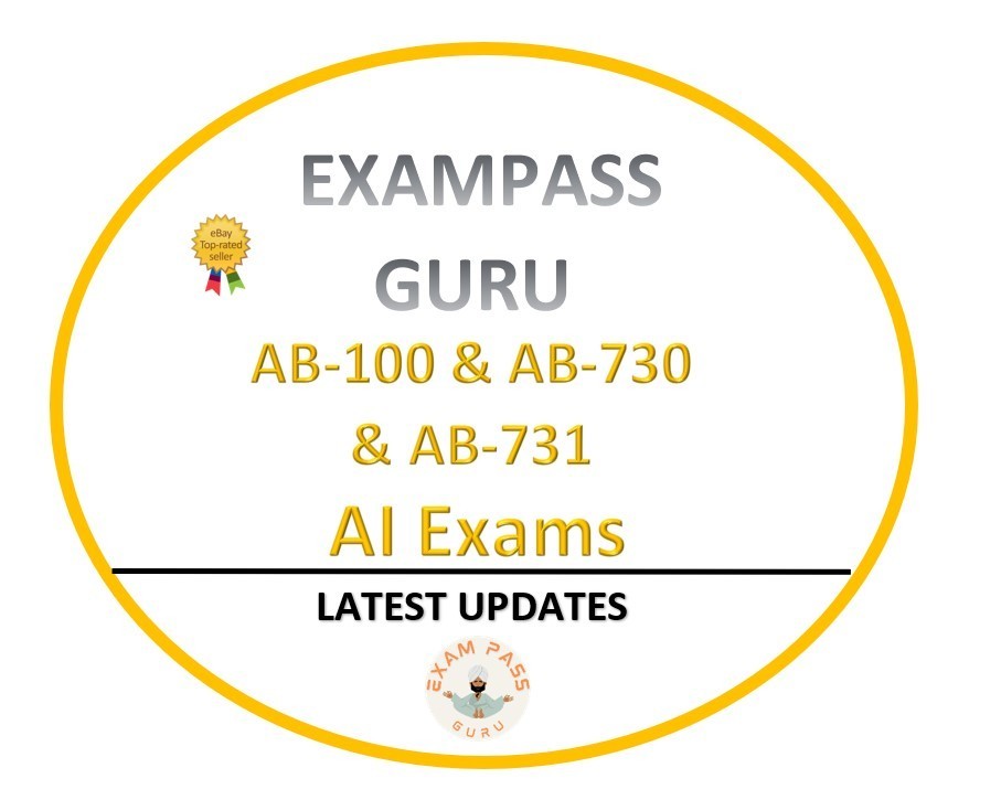 AB-731 AB-730 AB-100 AI Exam bundle! MARCH UPDATES