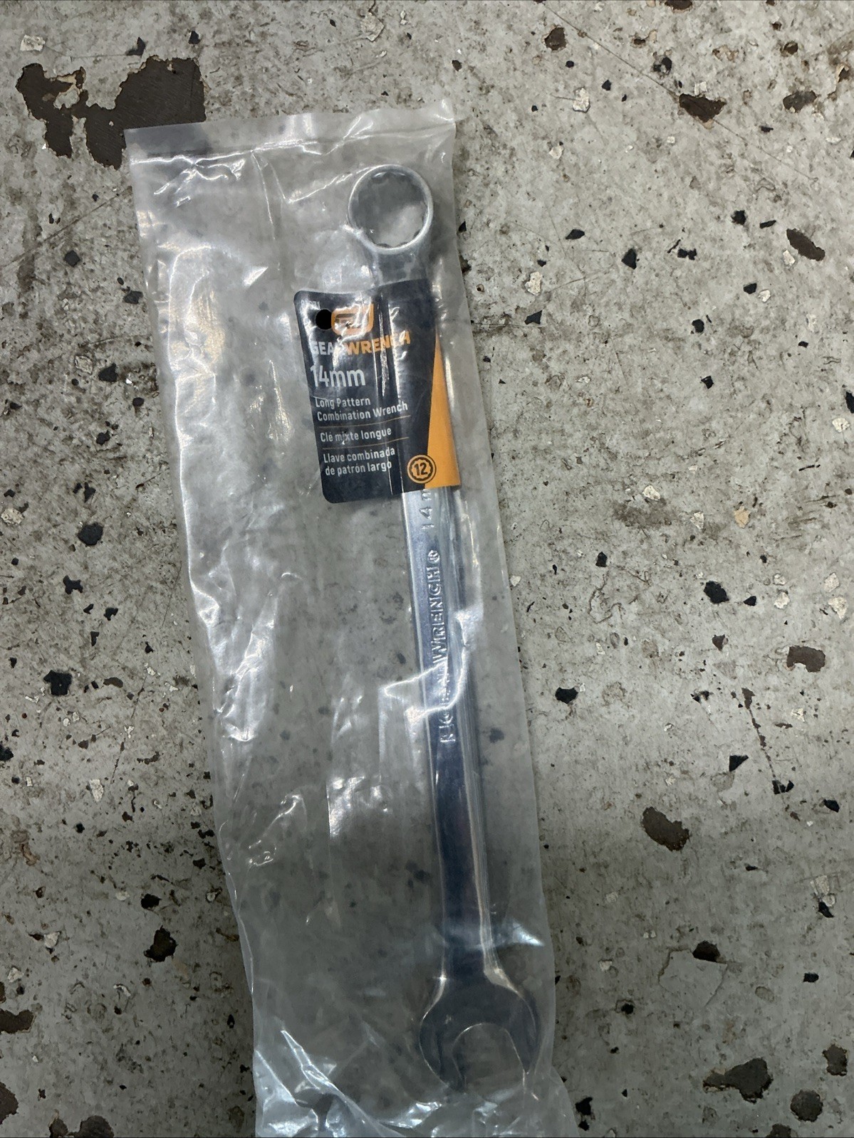 Gear wrench 14mm 12 Point Long Pattern Combination Wrench