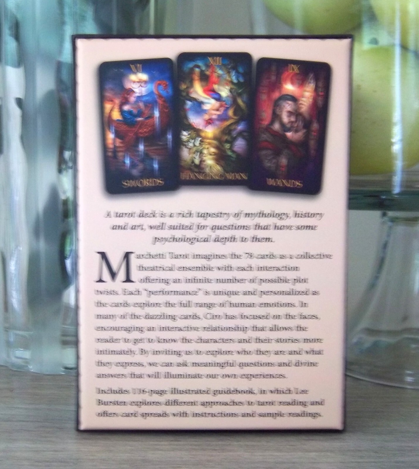 Marchetti Tarot by Ciro Marchetti / Lee Bursten – Tarot Deck & Guide New /Sealed