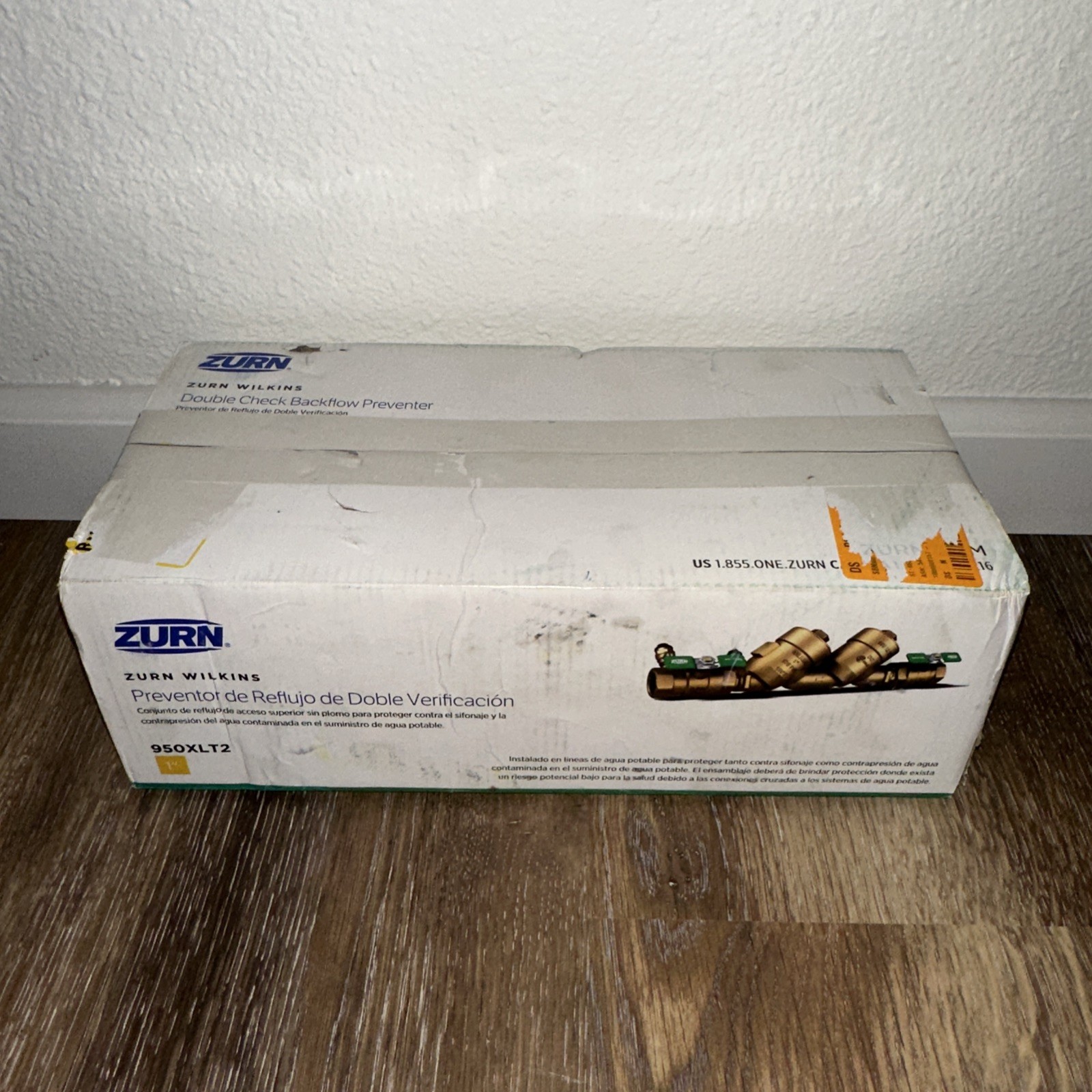 Zurn 1-950XLT2 Wilkins Double Check Valve Backflow Preventer
