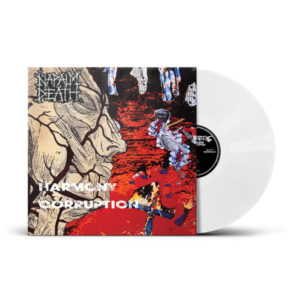 Napalm Death – Harmony Corruption (Record) White