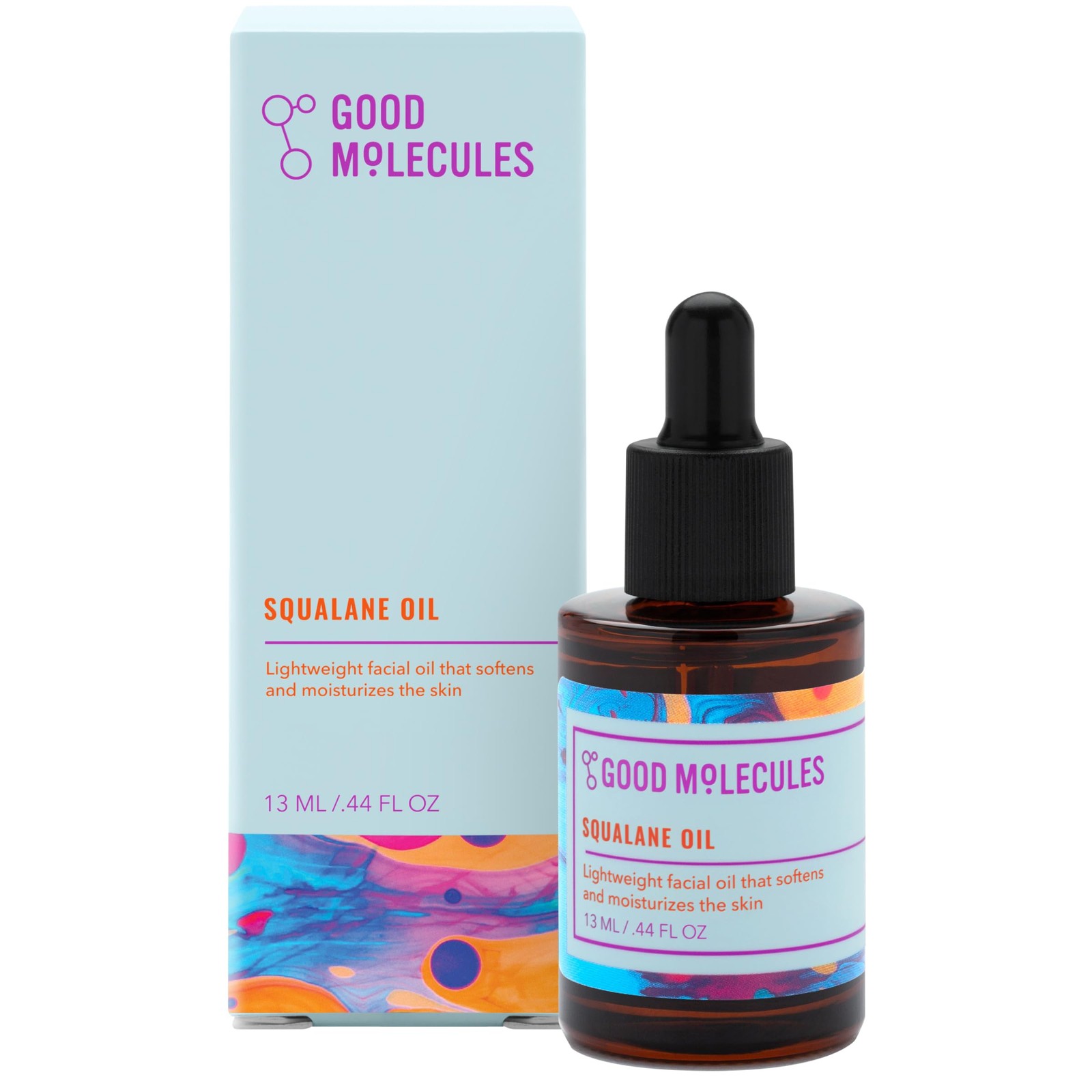 Good Molecules Squalane Oil – Moisturizer for Face, 0.44 Fl Oz (Pack of 1)