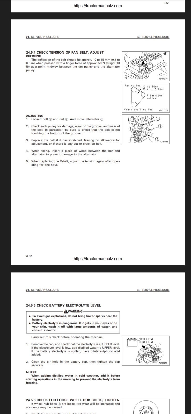 KOMATSU WA20-2 WA30-5 WA40-3 WA50-3 LOADER OPERATION MAINT PDF MANUAL 195 Pages