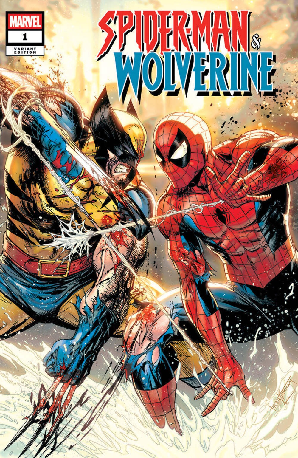 Spider-man & Wolverine #1 Unknown Comics Tyler Kirkham Exclusive Var (06/18/2025