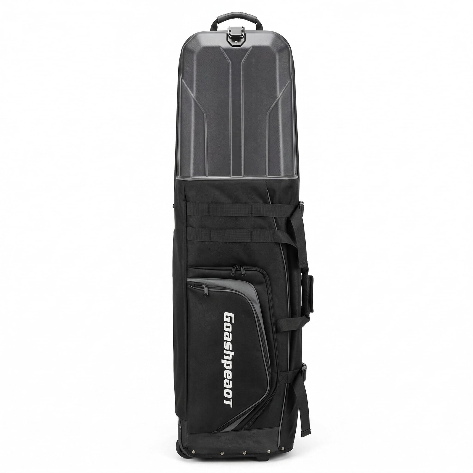 Goashpeaot Premium Golf Travel Bag – Hard Case ABS Top & Standard, Black