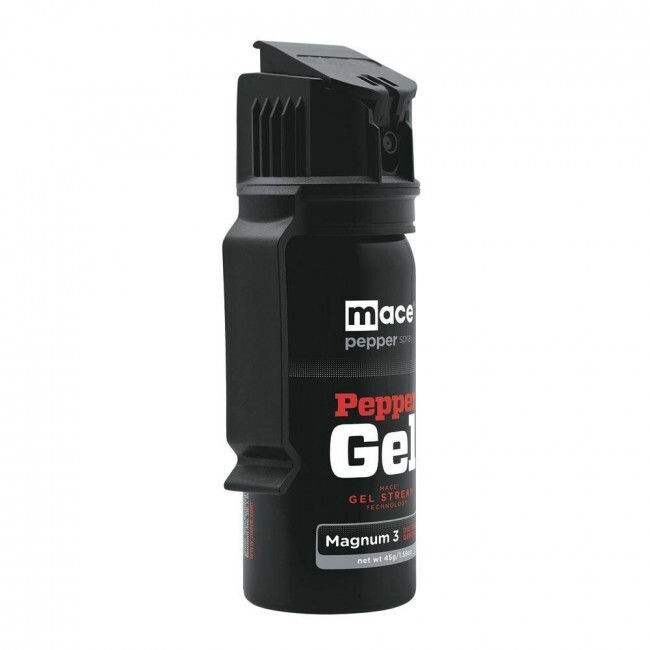 New Mace Self Defense Pepper Spray Gel With Dye & Belt Clip – Magnum 3 Model