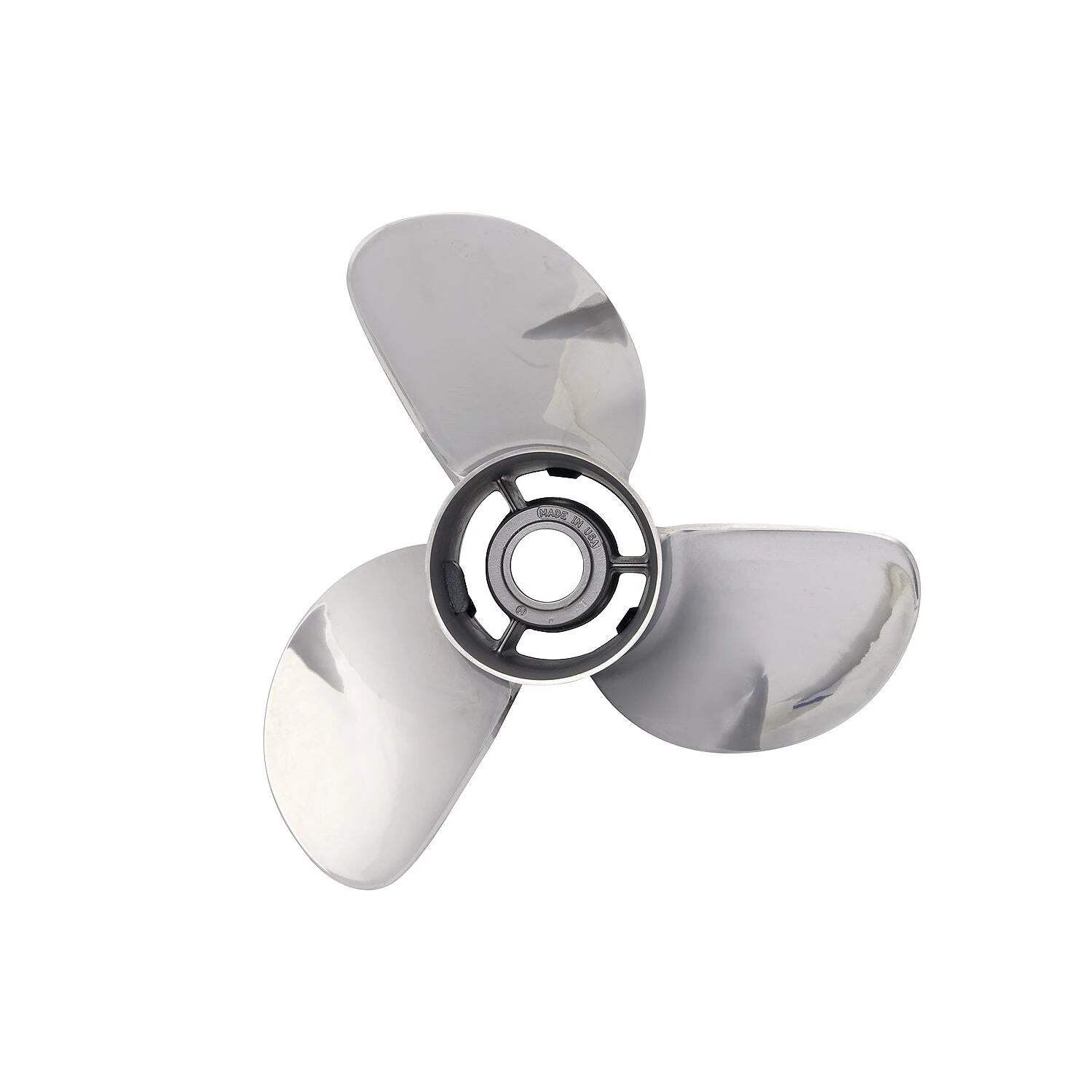 Mercury 8M0151385 Tempest Plus 3-Blade 14.6×24 RH Stainless Steel Propeller