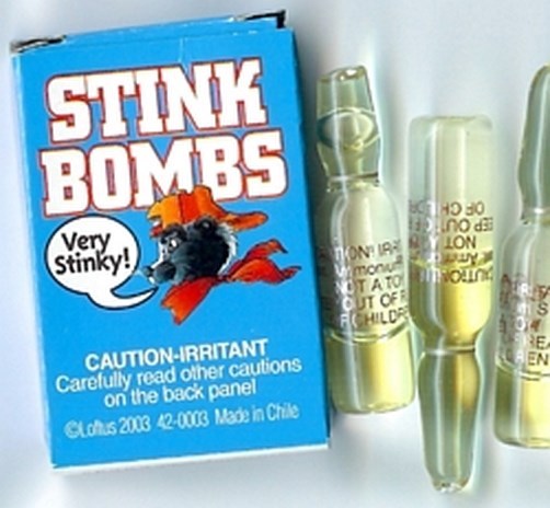 PUKE PRANK ROTTEN EGG FART SMELL STINK BOMBS (15 VIALS – 5 BOXES of 3 )
