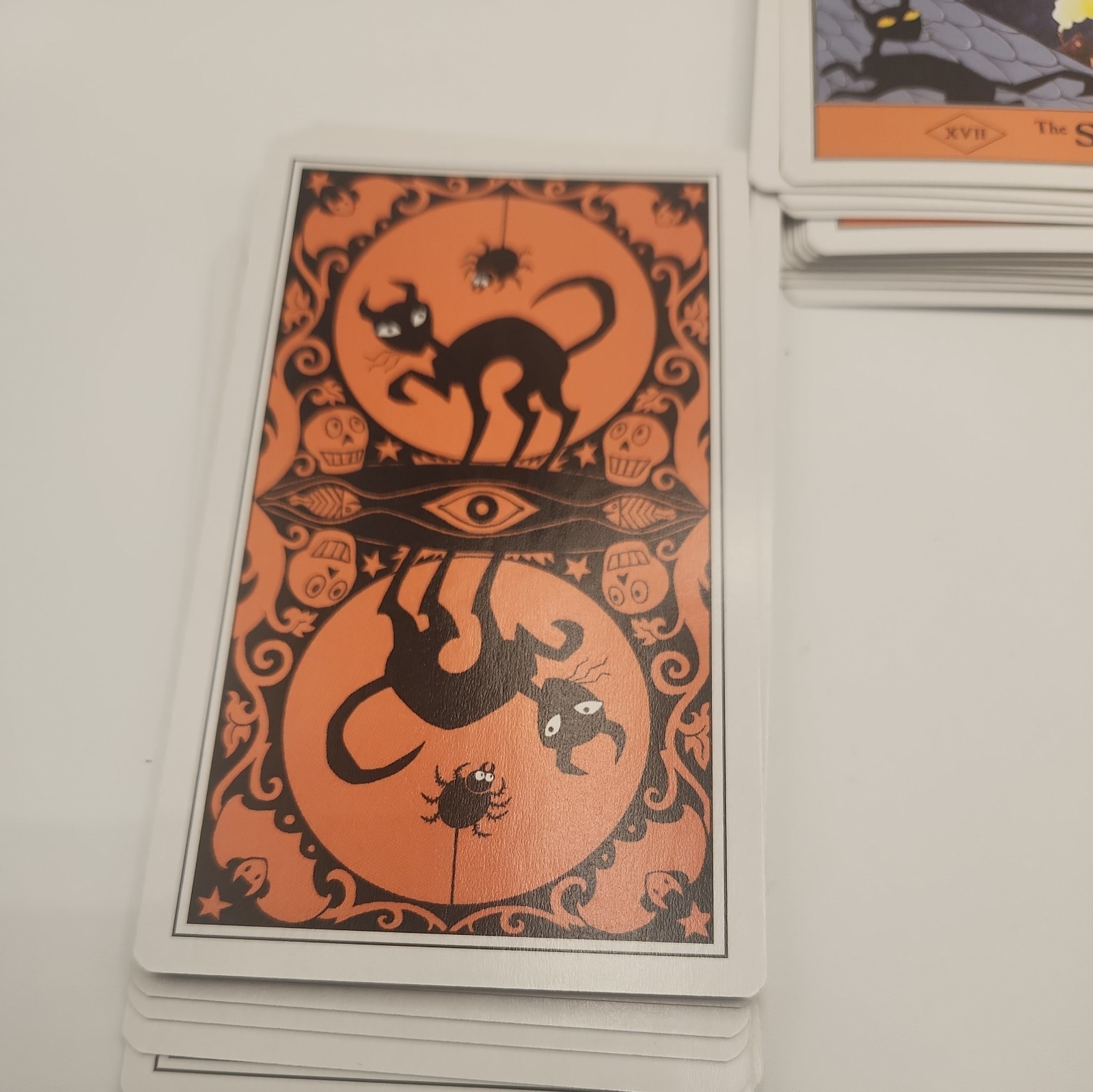 Vintage 1996 The Halloween Tarot Card Deck by Karin Lee, Kipling West, US Games