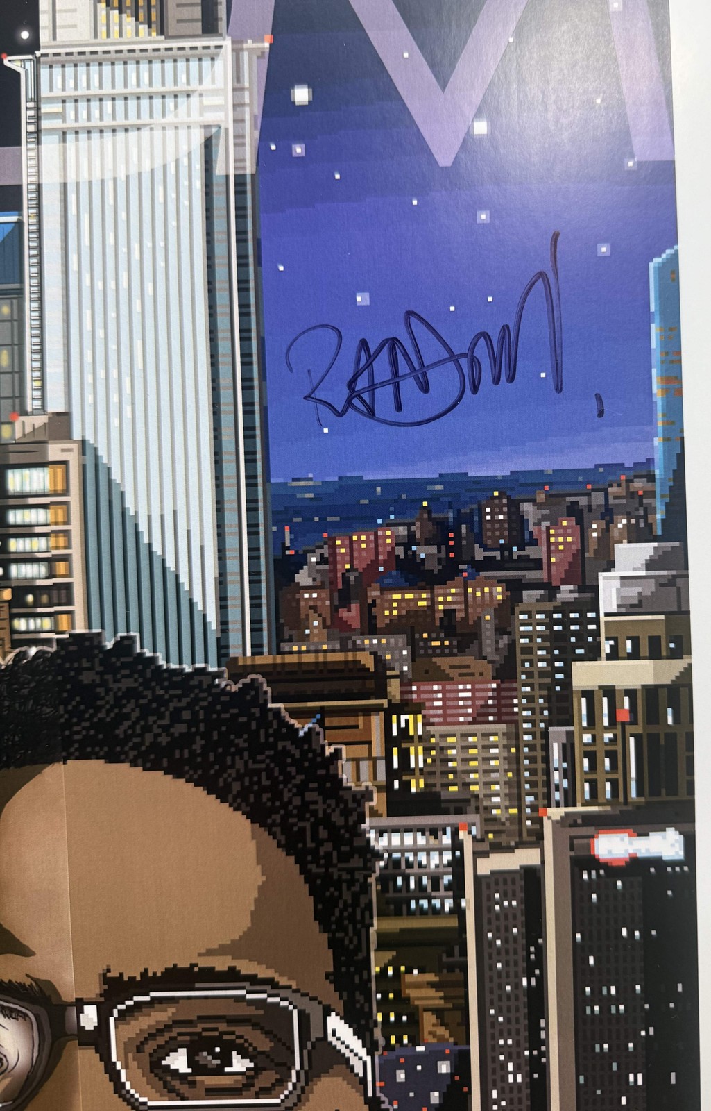 AUTOGRAPHED RNDM (Mega Ran) Day & Night Poster Set